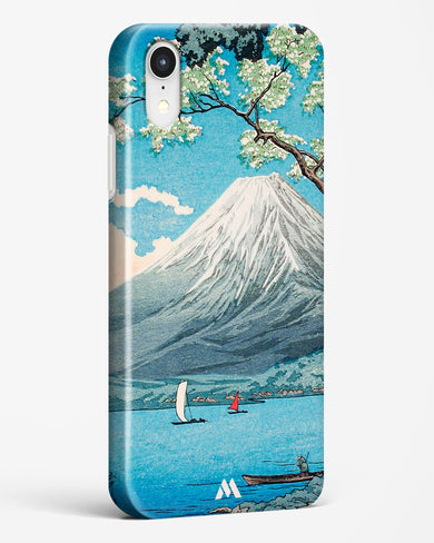 Mount Fuji from Lake Yamanaka [Hiroaki Takahashi] Hard Case Phone Cover-(Apple)