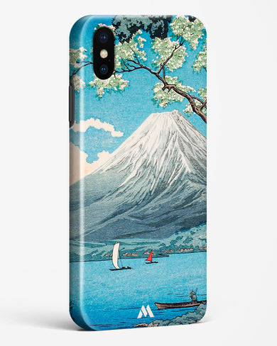 Mount Fuji from Lake Yamanaka [Hiroaki Takahashi] Hard Case Phone Cover-(Apple)