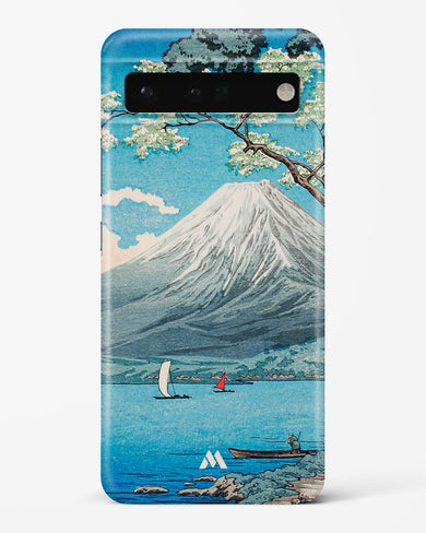 Mount Fuji from Lake Yamanaka [Hiroaki Takahashi] Hard Case Phone Cover-(Google)
