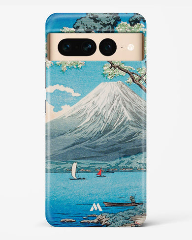 Mount Fuji from Lake Yamanaka [Hiroaki Takahashi] Hard Case Phone Cover-(Google)