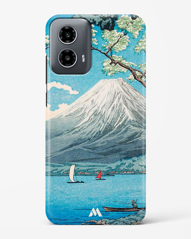 Mount Fuji from Lake Yamanaka [Hiroaki Takahashi] Hard Case Phone Cover (Motorola)