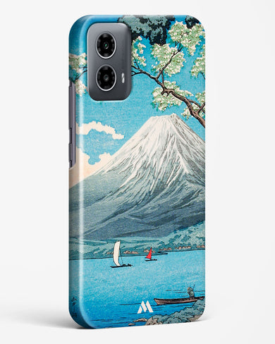 Mount Fuji from Lake Yamanaka [Hiroaki Takahashi] Hard Case Phone Cover (Motorola)