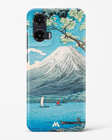 Mount Fuji from Lake Yamanaka [Hiroaki Takahashi] Hard Case Phone Cover (Motorola)