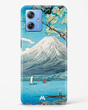 Mount Fuji from Lake Yamanaka [Hiroaki Takahashi] Hard Case Phone Cover (Motorola)