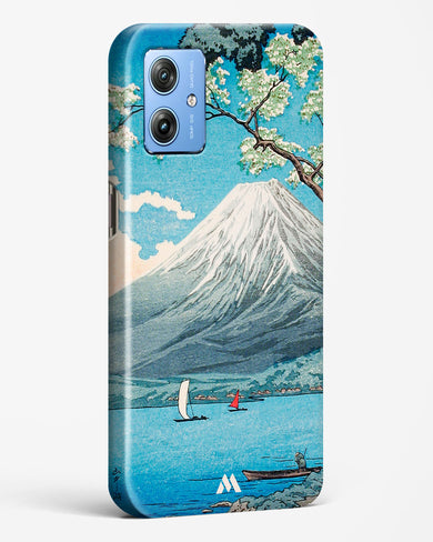 Mount Fuji from Lake Yamanaka [Hiroaki Takahashi] Hard Case Phone Cover (Motorola)
