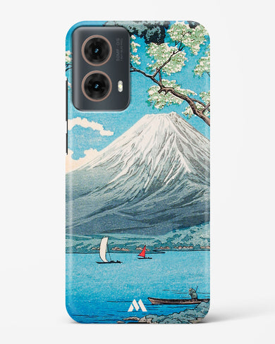 Mount Fuji from Lake Yamanaka [Hiroaki Takahashi] Hard Case Phone Cover (Motorola)