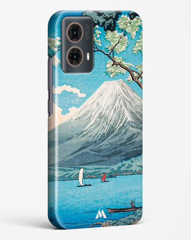 Mount Fuji from Lake Yamanaka [Hiroaki Takahashi] Hard Case Phone Cover (Motorola)