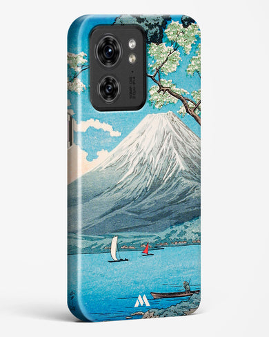 Mount Fuji from Lake Yamanaka [Hiroaki Takahashi] Hard Case Phone Cover (Motorola)
