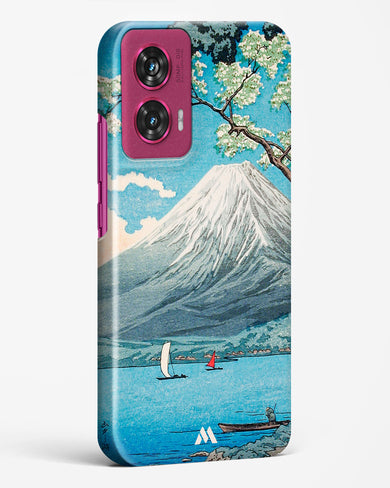 Mount Fuji from Lake Yamanaka [Hiroaki Takahashi] Hard Case Phone Cover (Motorola)