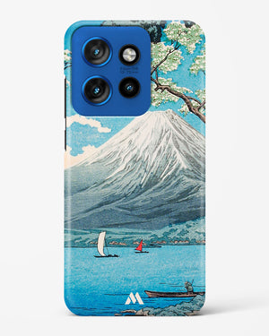 Mount Fuji from Lake Yamanaka [Hiroaki Takahashi] Hard Case Phone Cover (Motorola)