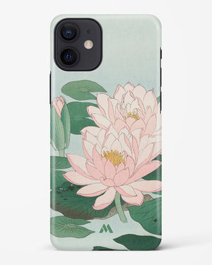 Water Lily (Ohara Koson) Hard Case iPhone 12 Mini