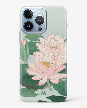 Water Lily (Ohara Koson) Hard Case iPhone 13 Pro