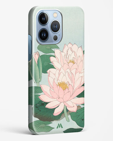 Water Lily [Ohara Koson] Hard Case Phone Cover-(Apple)