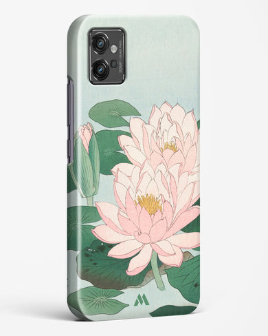 Water Lily [Ohara Koson] Hard Case Phone Cover (Motorola)