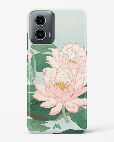 Water Lily [Ohara Koson] Hard Case Phone Cover (Motorola)