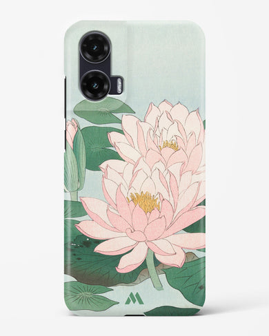 Water Lily [Ohara Koson] Hard Case Phone Cover (Motorola)