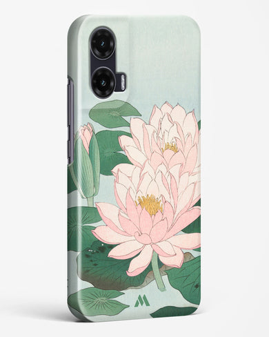Water Lily [Ohara Koson] Hard Case Phone Cover (Motorola)
