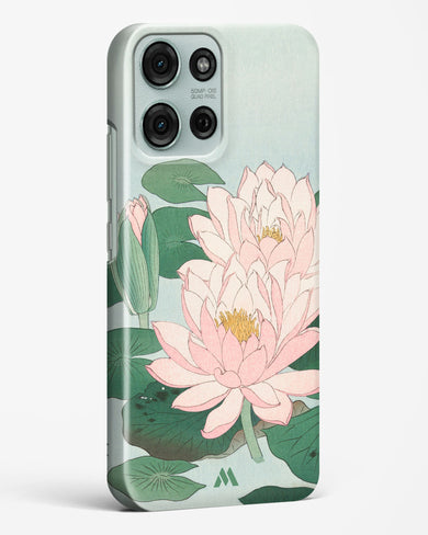 Water Lily [Ohara Koson] Hard Case Phone Cover (Motorola)