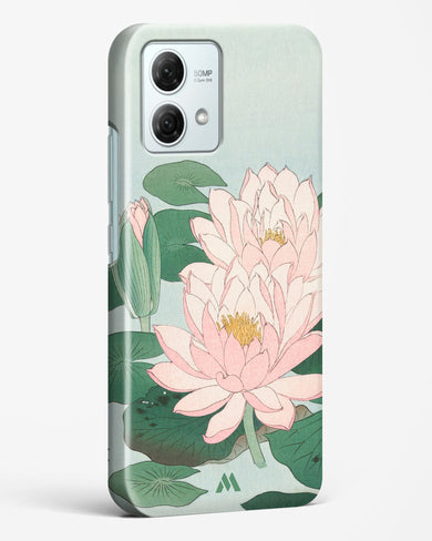 Water Lily [Ohara Koson] Hard Case Phone Cover (Motorola)