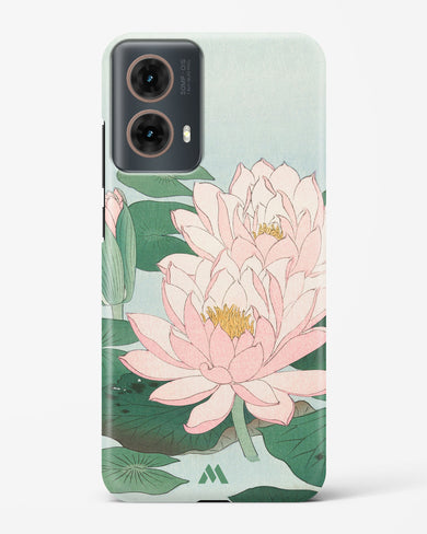 Water Lily [Ohara Koson] Hard Case Phone Cover (Motorola)