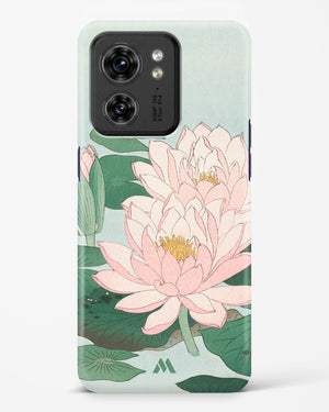 Water Lily [Ohara Koson] Hard Case Phone Cover (Motorola)