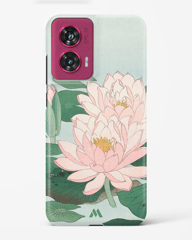 Water Lily [Ohara Koson] Hard Case Phone Cover (Motorola)