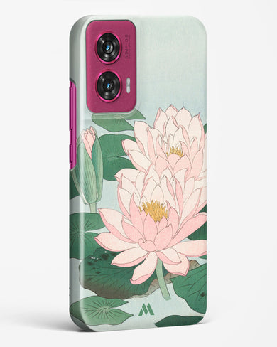Water Lily [Ohara Koson] Hard Case Phone Cover (Motorola)