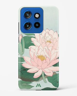 Water Lily [Ohara Koson] Hard Case Phone Cover (Motorola)