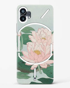 Water Lily (Ohara Koson) Hard Case Nothing Phone 1