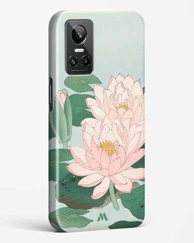 Water Lily [Ohara Koson] Hard Case Phone Cover-(Realme)