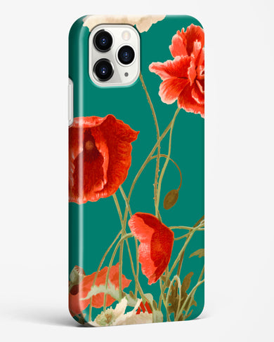 Vintage Poppy Field Hard Case Phone Cover (Apple)
