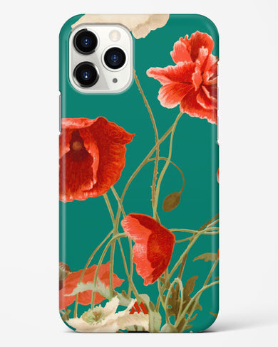 Vintage Poppy Field Hard Case Phone Cover (Apple)