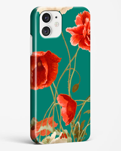 Vintage Poppy Field Hard Case Phone Cover (Apple)