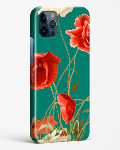 Vintage Poppy Field Hard Case Phone Cover (Apple)