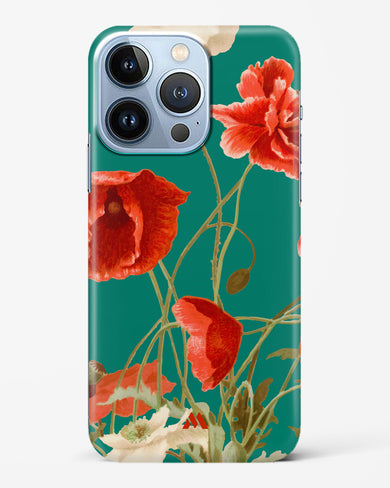Vintage Poppy Field Hard Case Phone Cover (Apple)