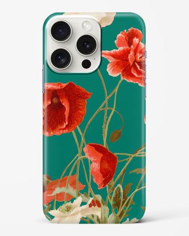 Vintage Poppy Field Hard Case Phone Cover (Apple)