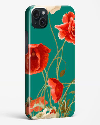 Vintage Poppy Field Hard Case Phone Cover (Apple)