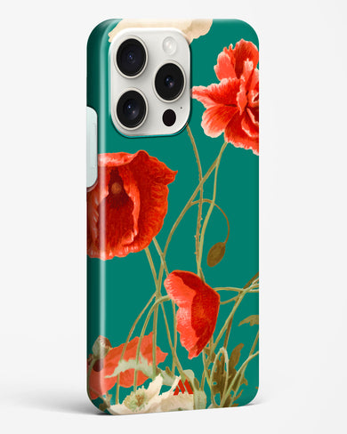 Vintage Poppy Field Hard Case Phone Cover (Apple)