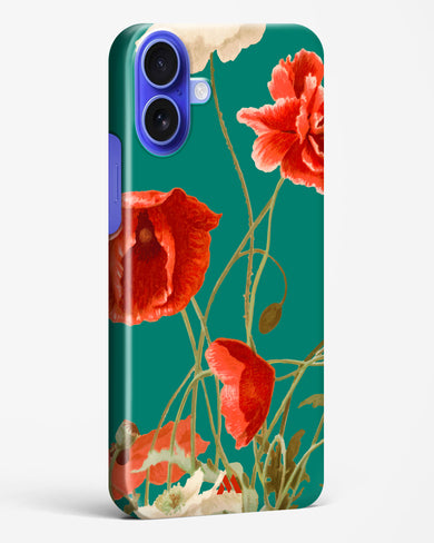 Vintage Poppy Field Hard Case Phone Cover (Apple)