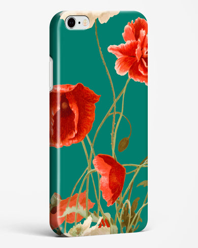 Vintage Poppy Field Hard Case Phone Cover (Apple)