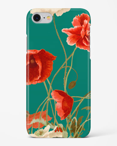 Vintage Poppy Field Hard Case Phone Cover (Apple)