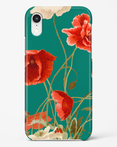 Vintage Poppy Field Hard Case Phone Cover (Apple)