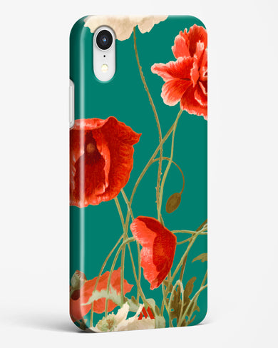 Vintage Poppy Field Hard Case Phone Cover (Apple)