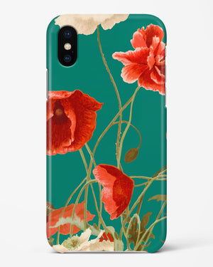 Vintage Poppy Field Hard Case Phone Cover (Apple)