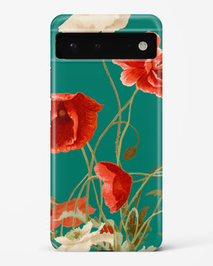 Vintage Poppy Field Hard Case Phone Cover (Google)