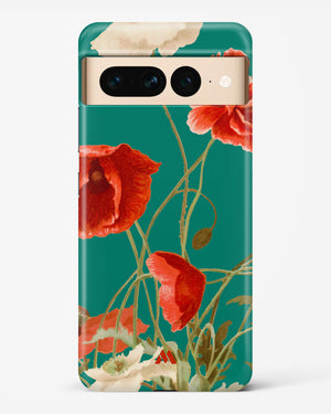 Vintage Poppy Field Hard Case Phone Cover (Google)