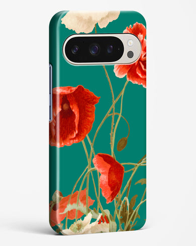 Vintage Poppy Field Hard Case Phone Cover (Google)