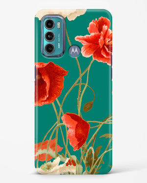 Vintage Poppy Field Hard Case Phone Cover (Motorola)