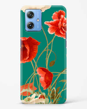 Vintage Poppy Field Hard Case Phone Cover (Motorola)