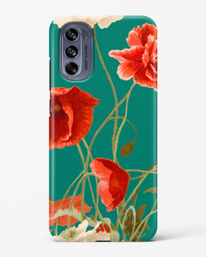 Vintage Poppy Field Hard Case Phone Cover (Motorola)